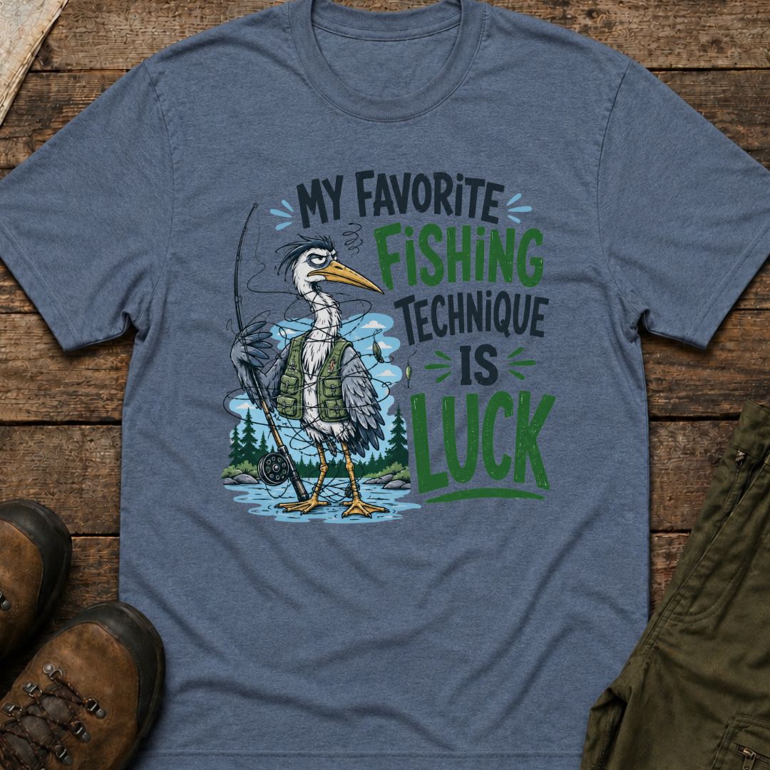 My Favorite Fishing Technique Is Luck