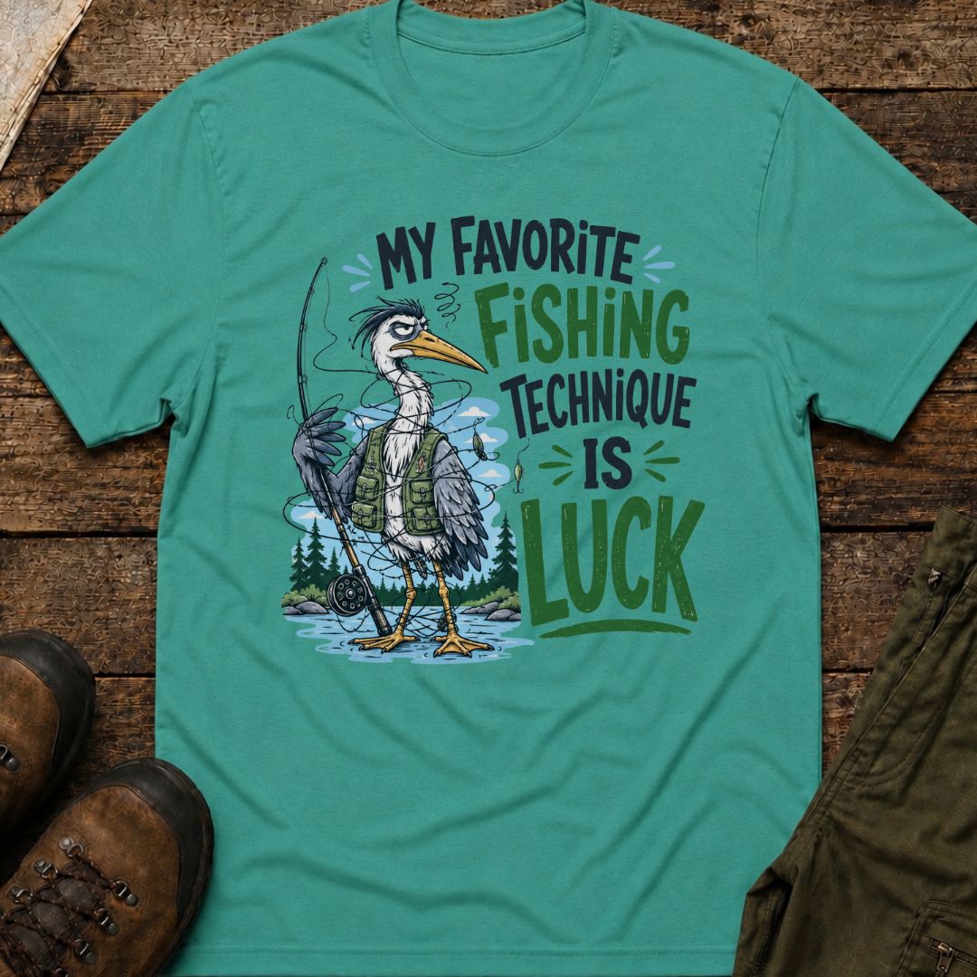 My Favorite Fishing Technique Is Luck