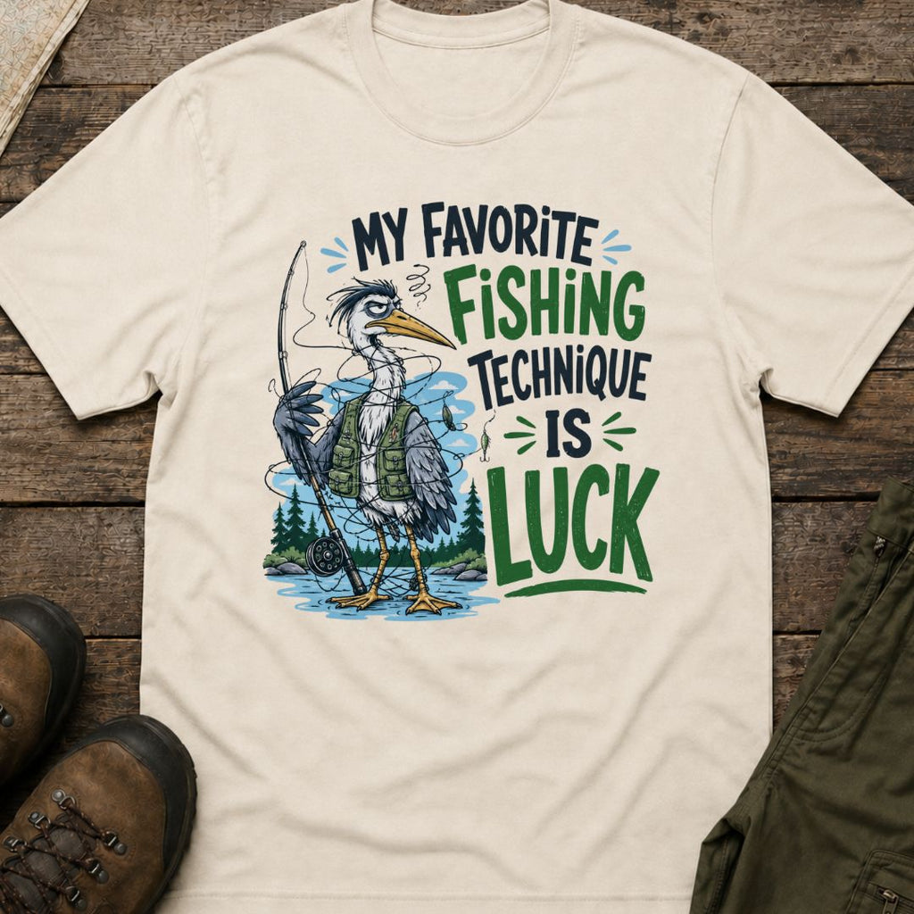 My Favorite Fishing Technique Is Luck