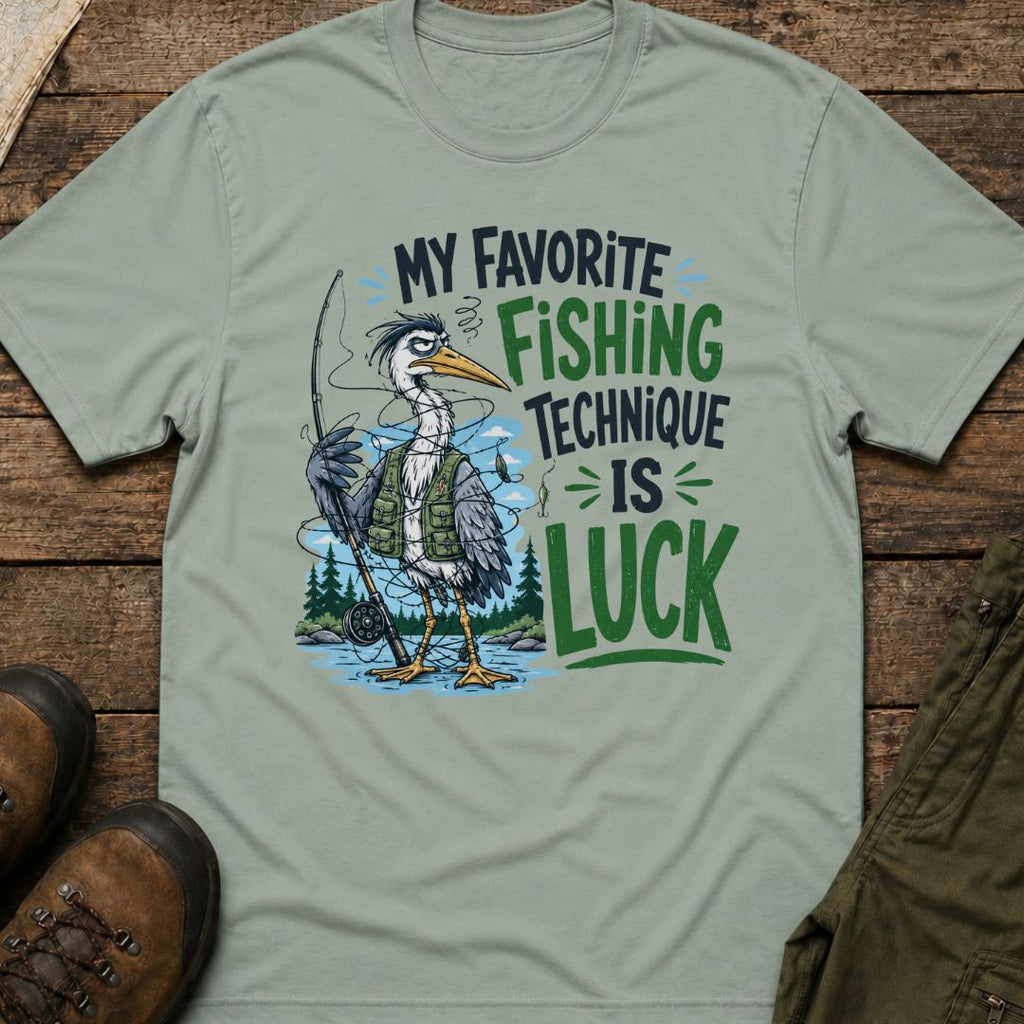 My Favorite Fishing Technique Is Luck