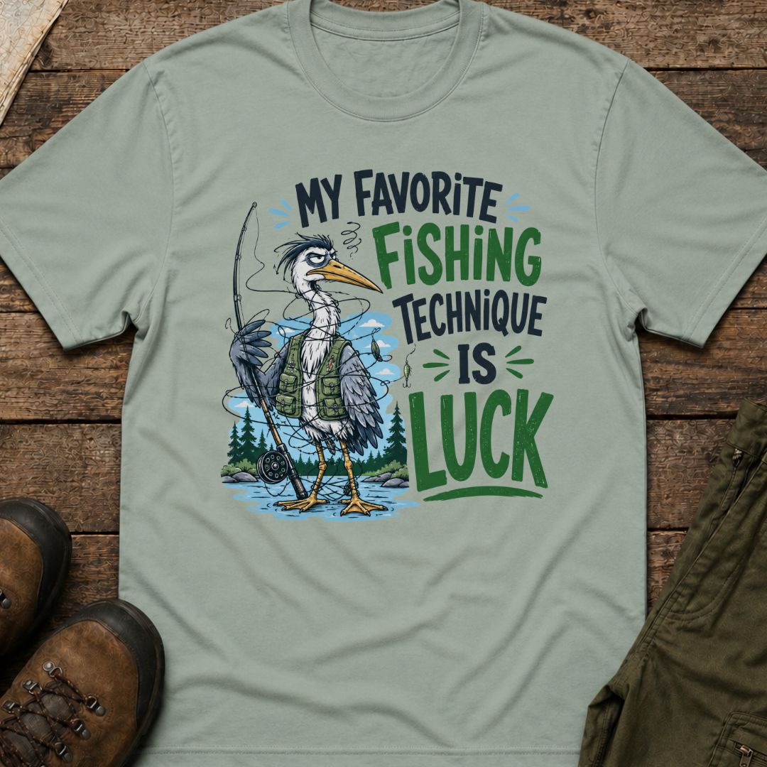My Favorite Fishing Technique Is Luck