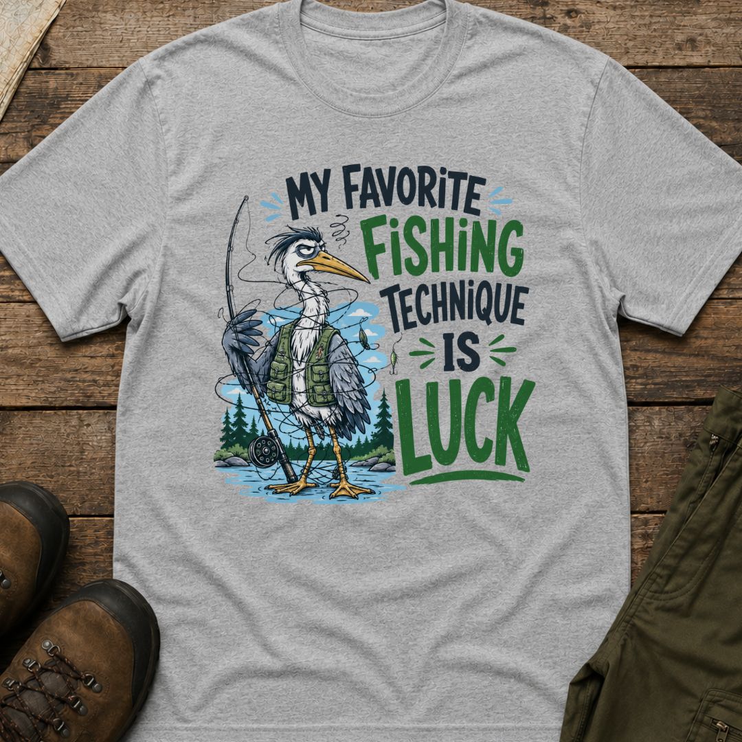 My Favorite Fishing Technique Is Luck