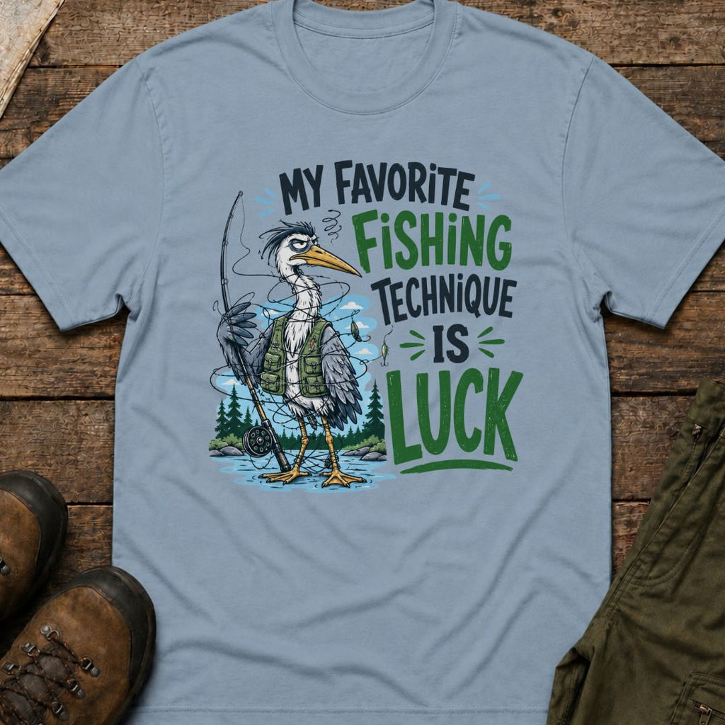 My Favorite Fishing Technique Is Luck