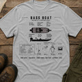 Bass Boat Anatomy T-Shirt