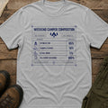 Weekend Camper Composition T-Shirt