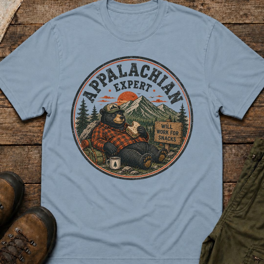Appalachian Expert, Will Work For Snacks