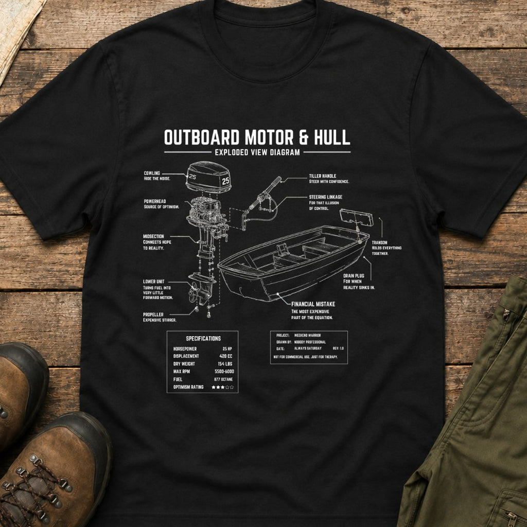 Outboard Motor & Hull Diagram