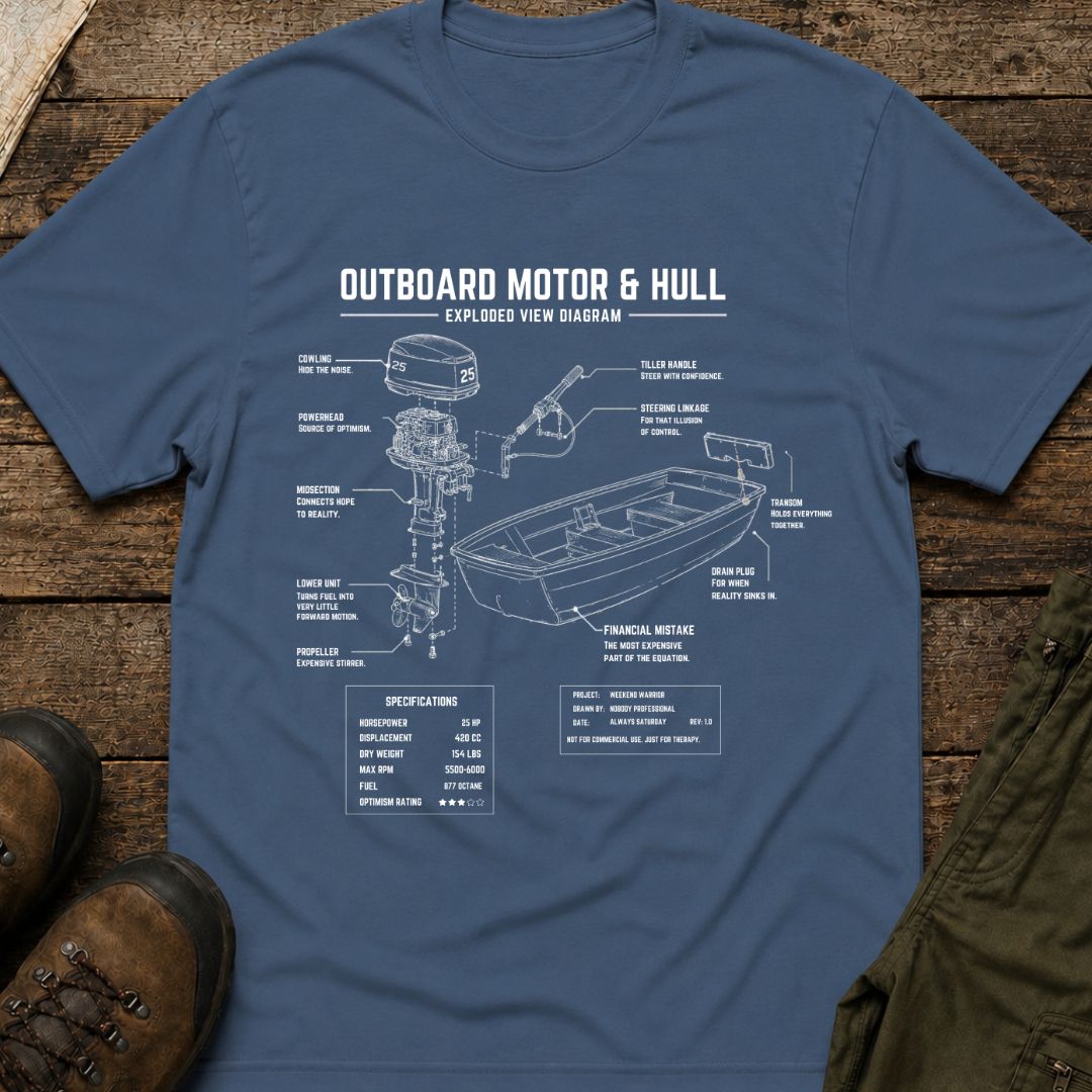 Outboard Motor & Hull Diagram