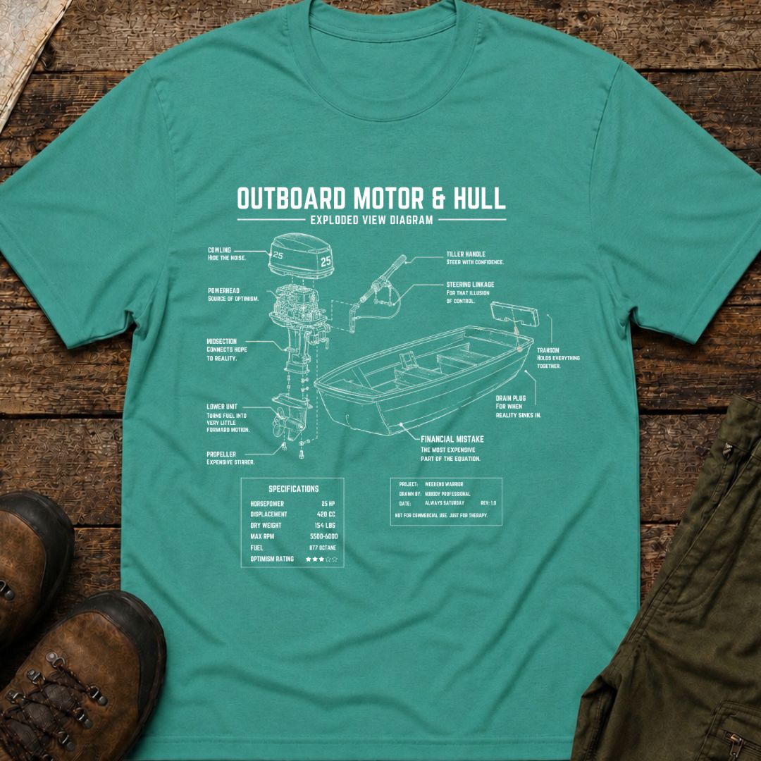 Outboard Motor & Hull Diagram