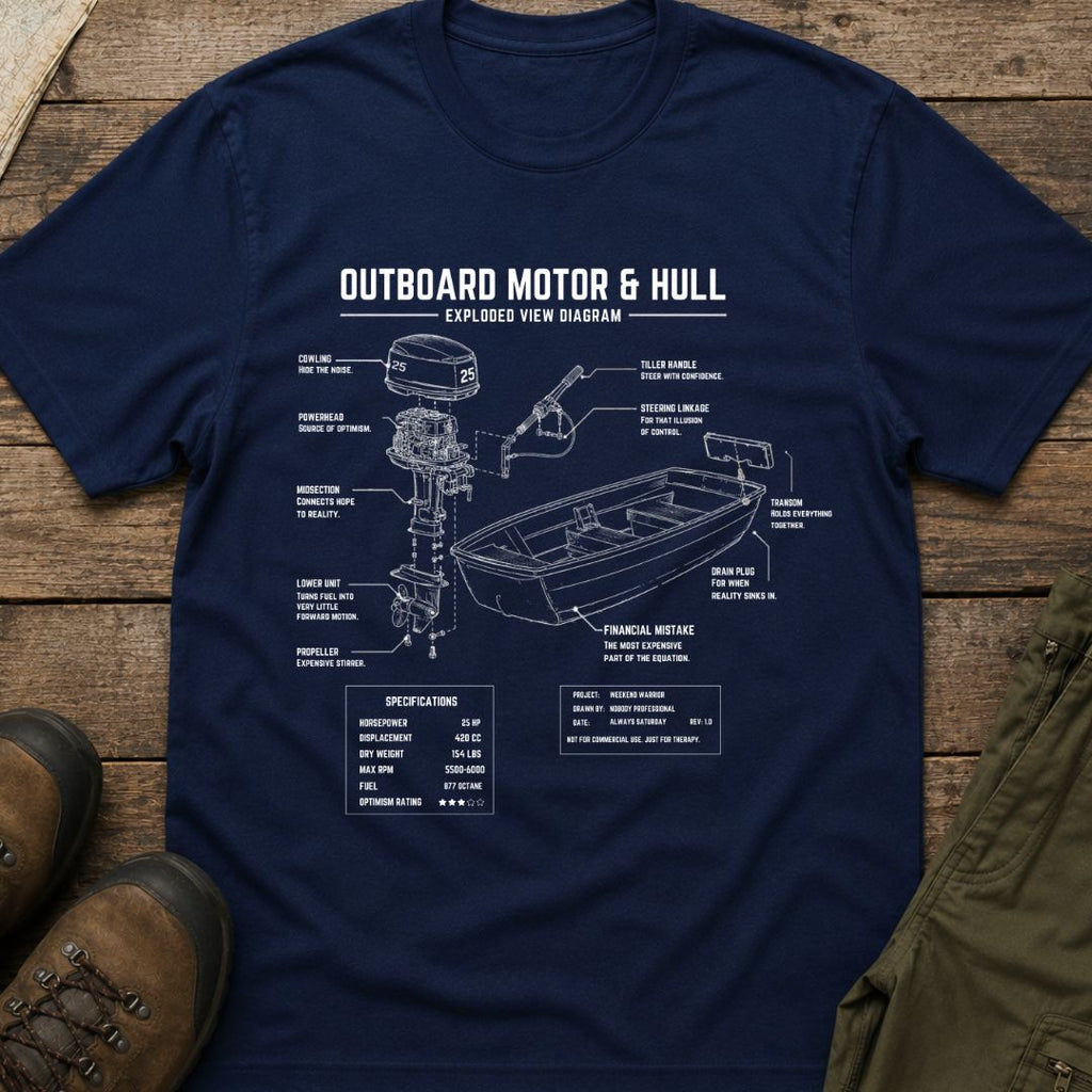 Outboard Motor & Hull Diagram