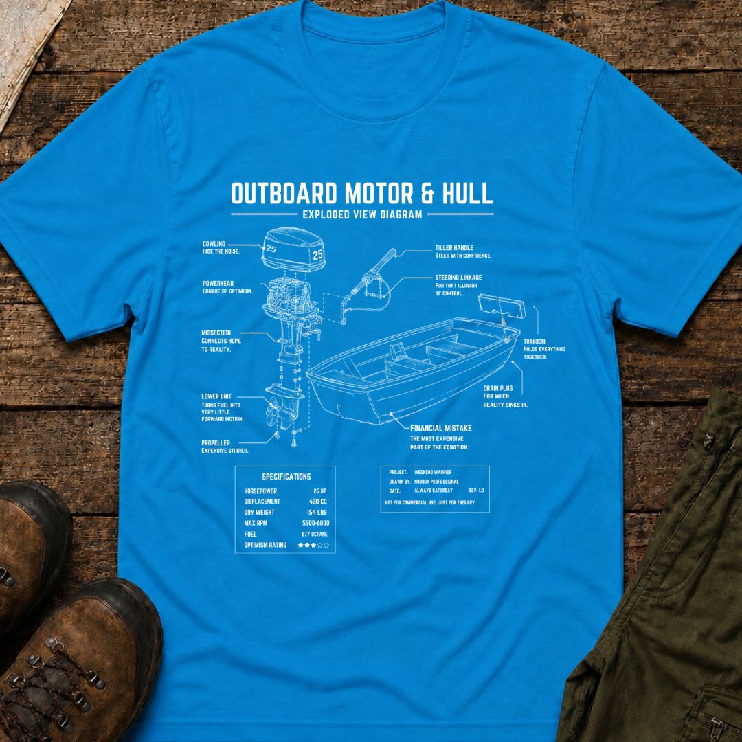 Outboard Motor & Hull Diagram