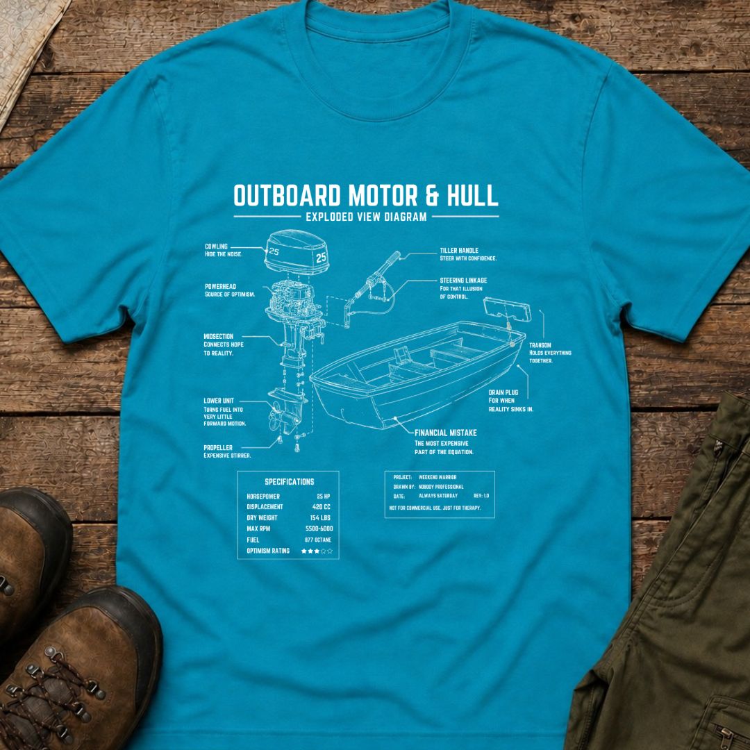 Outboard Motor & Hull Diagram