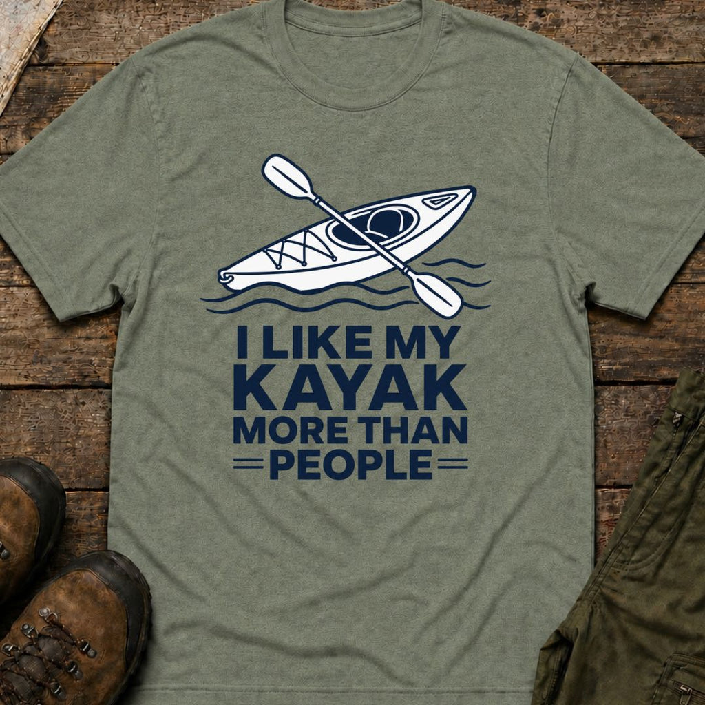 I Like My Kayak More Than People