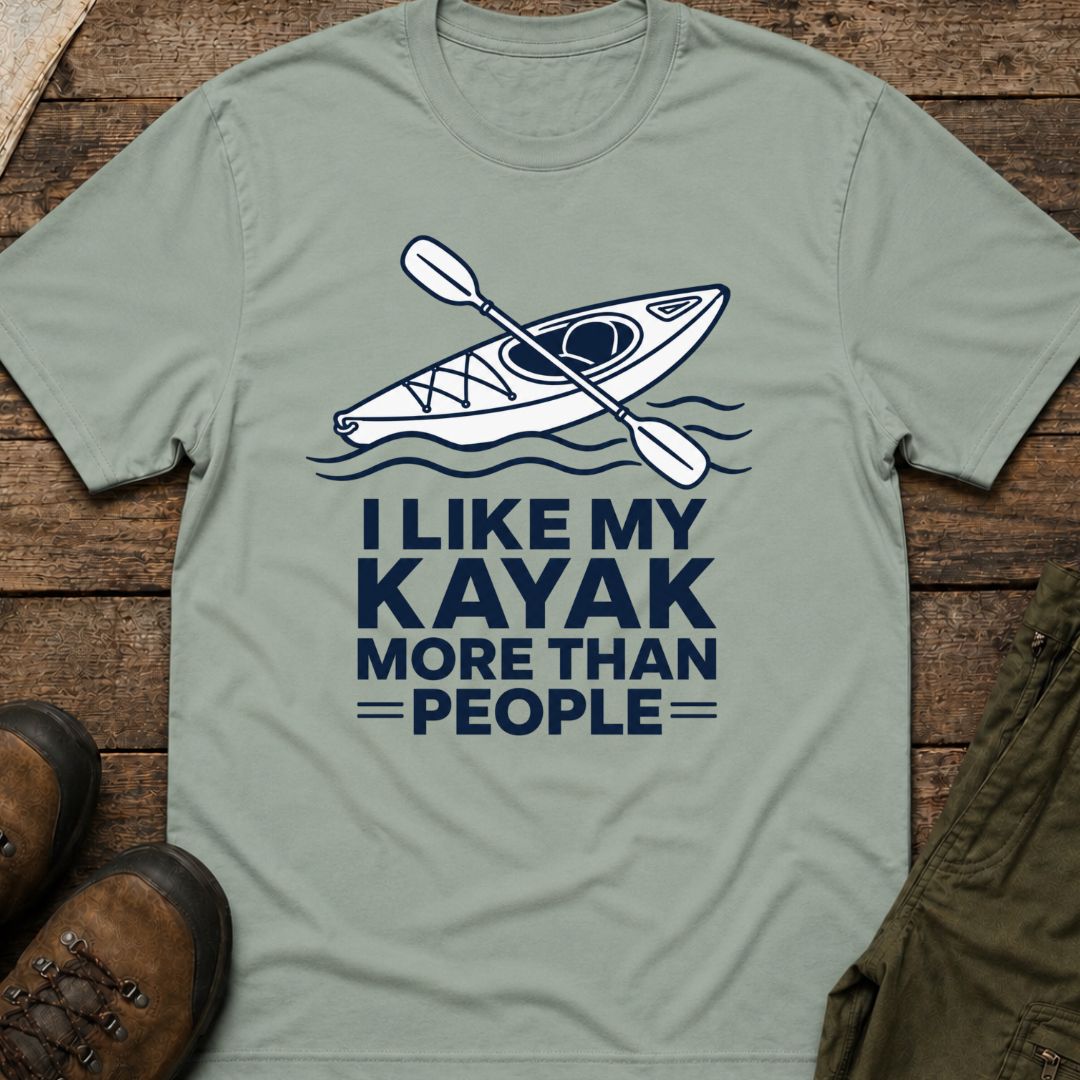 I Like My Kayak More Than People