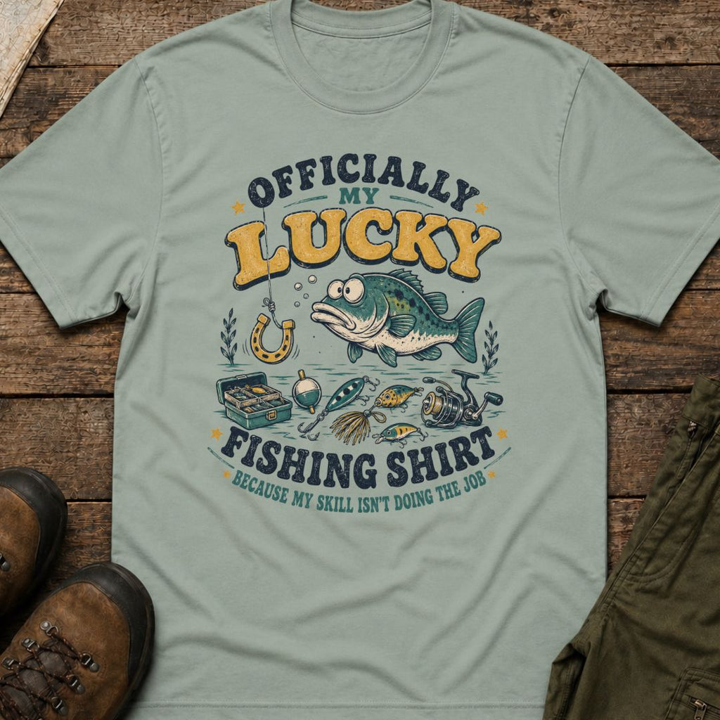 Officially My Lucky Fishing Shirt