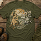 A Woman Needs a Man Like a Fish Needs a Bicycle