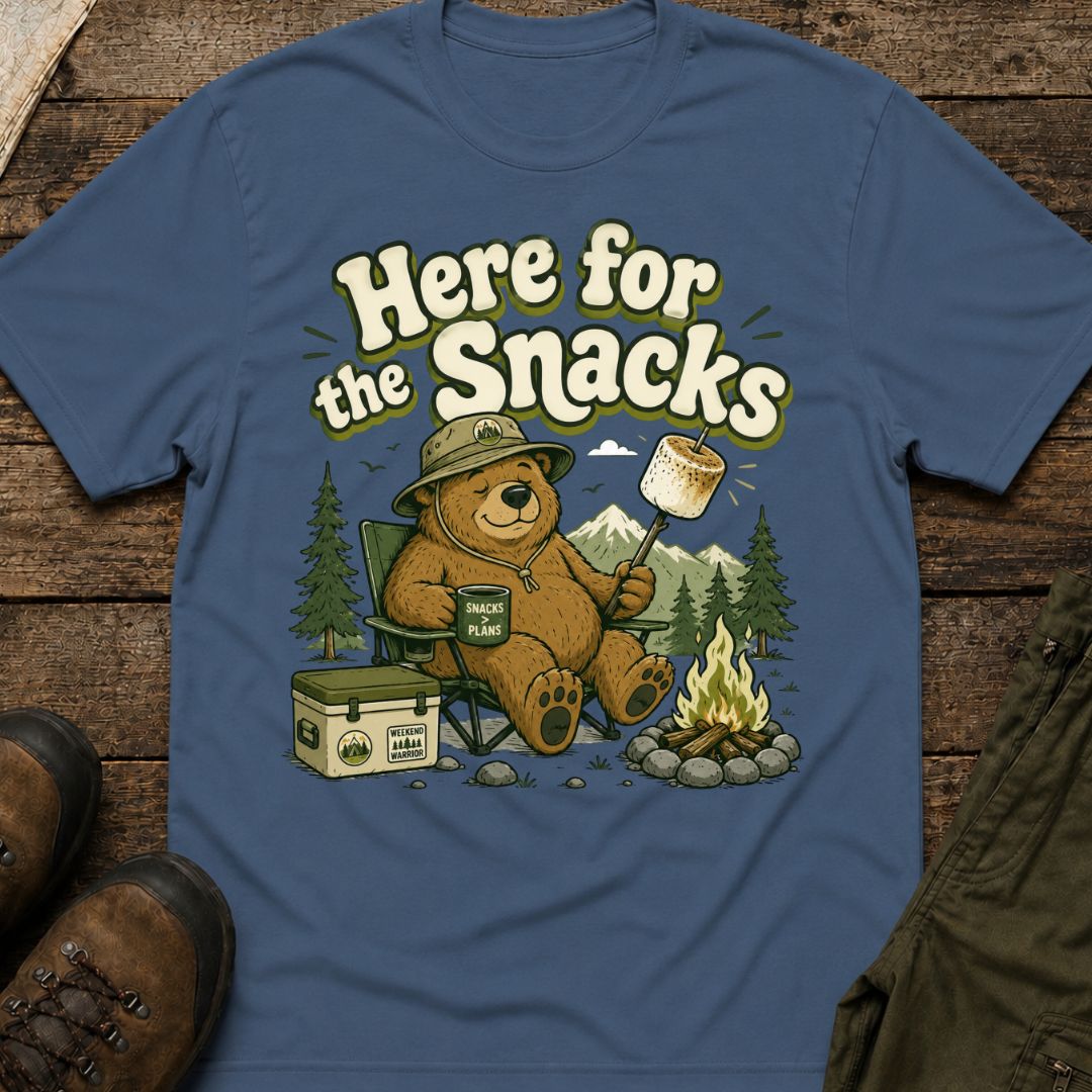 Here For The Snacks (And Roasted Marshmallows)