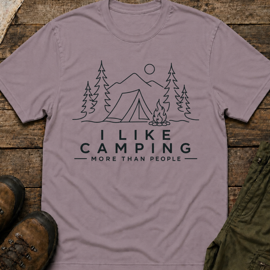 I Like Camping More Than People