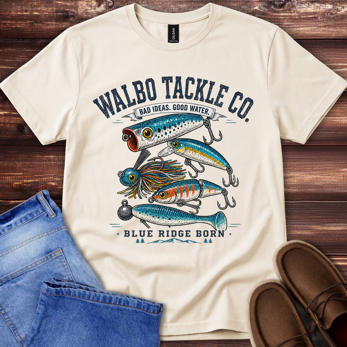 Walbo Tackle Co. Fishing T-Shirt