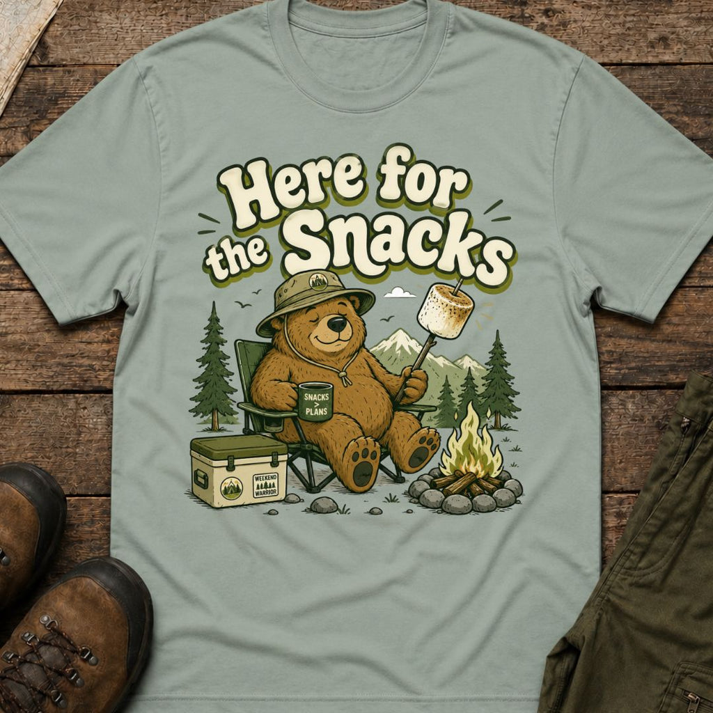 Here For The Snacks (And Roasted Marshmallows)