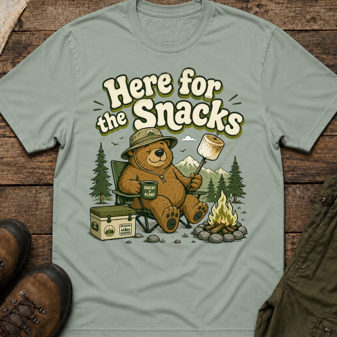 Here For The Snacks (And Roasted Marshmallows)