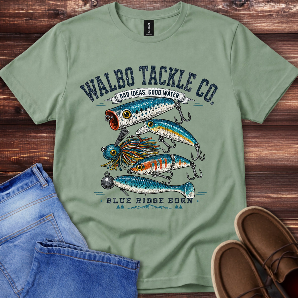 Walbo Tackle Co. Fishing T-Shirt