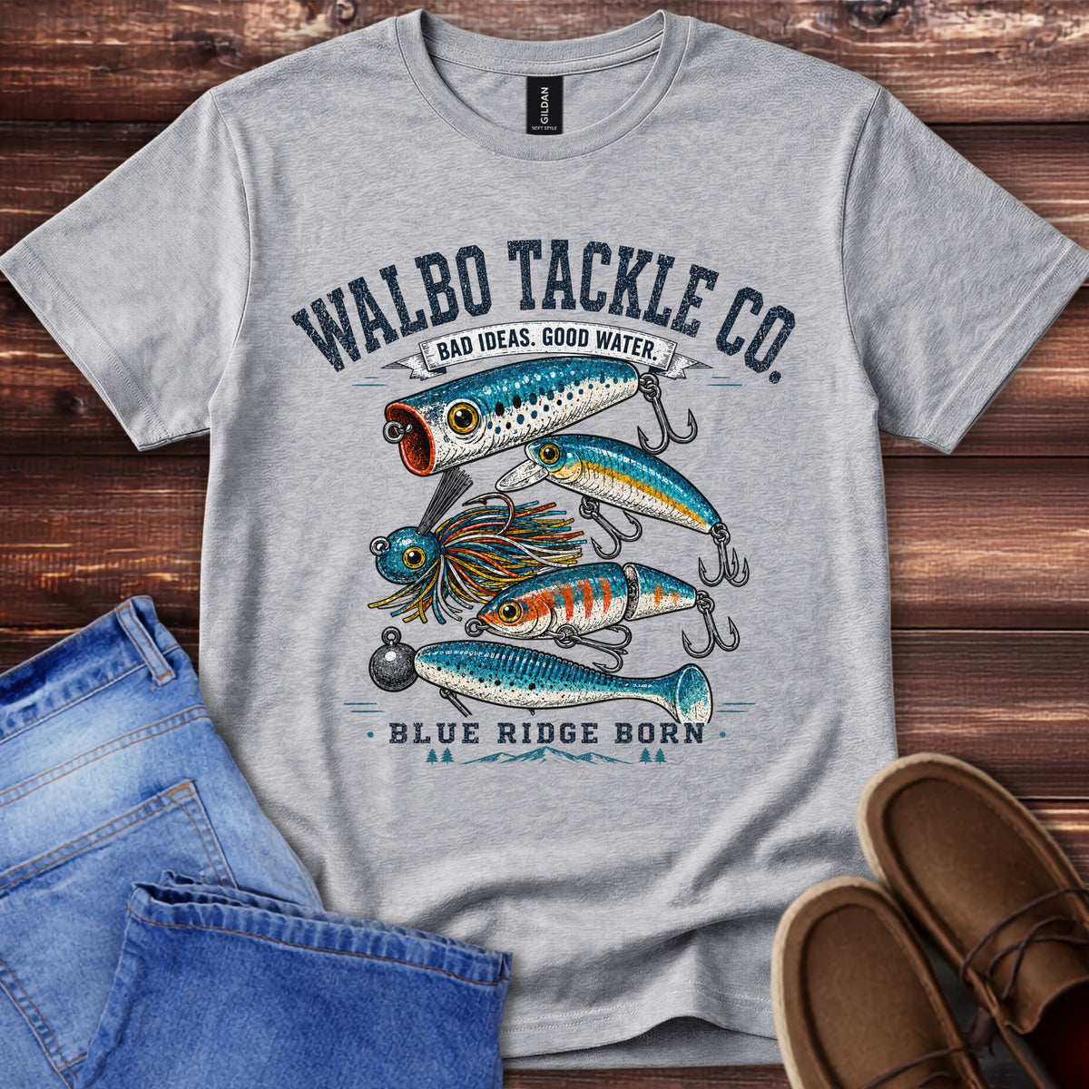 Walbo Tackle Co. Fishing T-Shirt