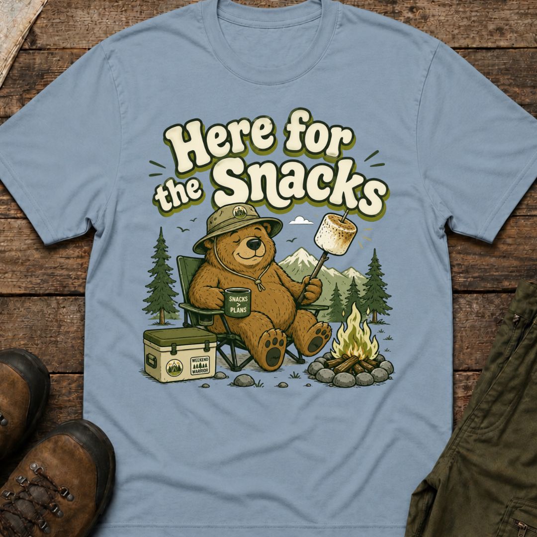 Here For The Snacks (And Roasted Marshmallows)