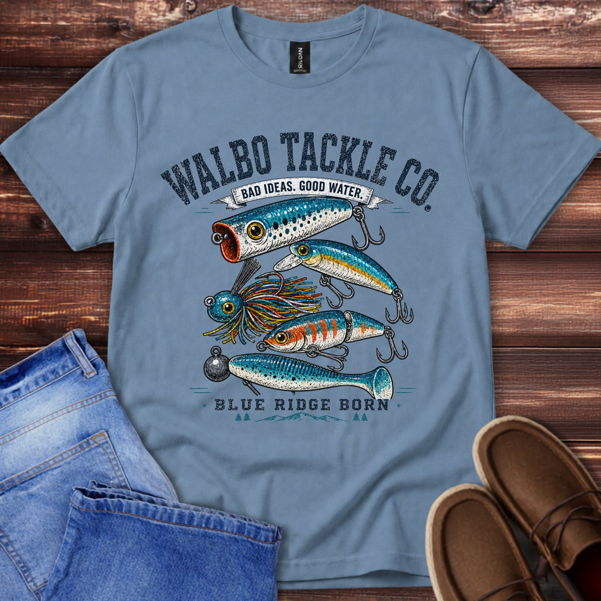 Walbo Tackle Co. Fishing T-Shirt
