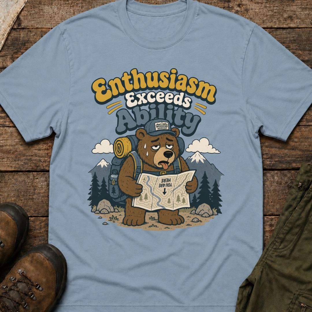 Enthusiasm Exceeds Ability