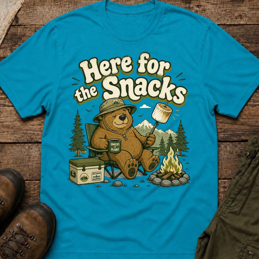 Here For The Snacks (And Roasted Marshmallows)