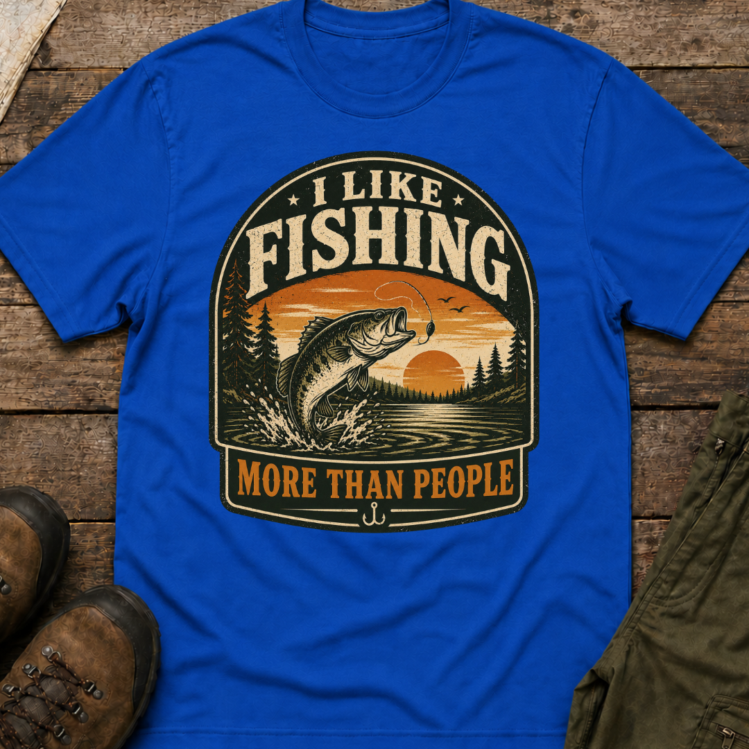 I Like Fishing More Than People