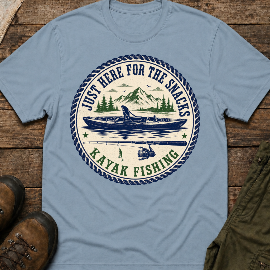 Just Here For The Kayaking Snacks