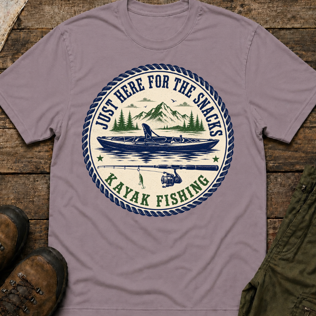 Just Here For The Kayaking Snacks
