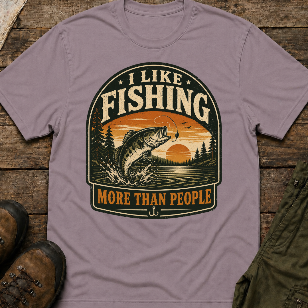 I Like Fishing More Than People