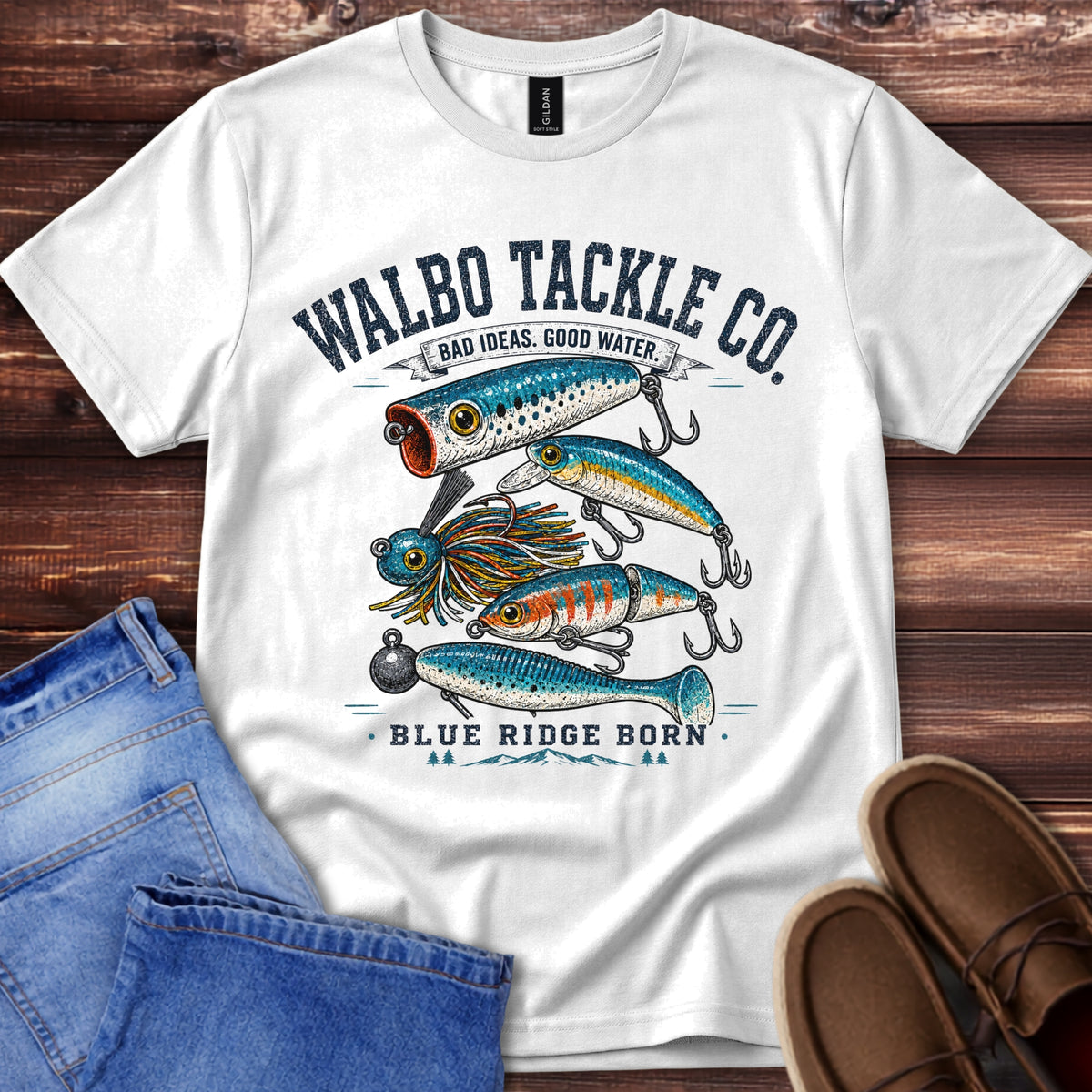 Walbo Tackle Co. Fishing T-Shirt