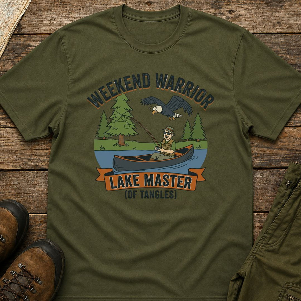 Master of Tangles Fishing T-Shirt